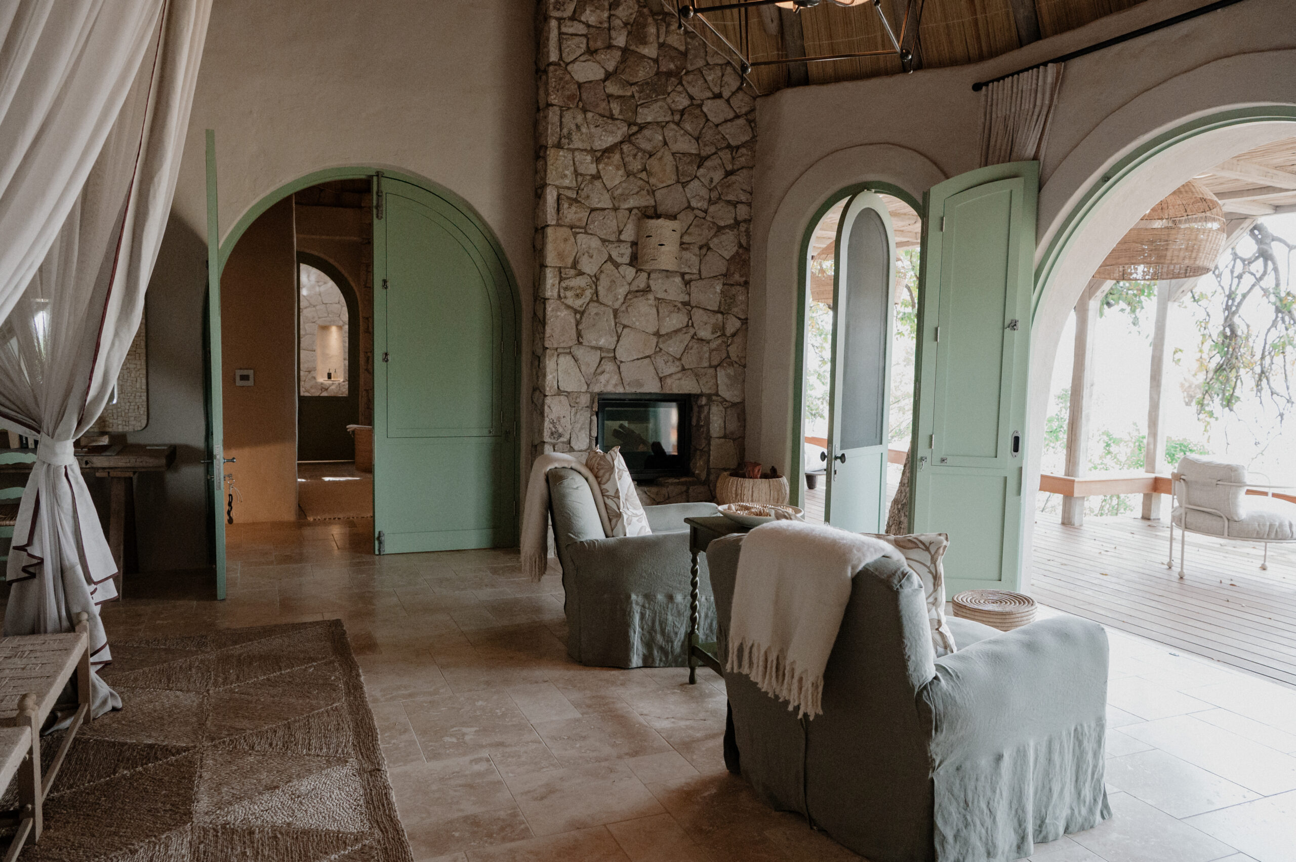Mpala Jena Private Villa Bedroom Luxury Safari
