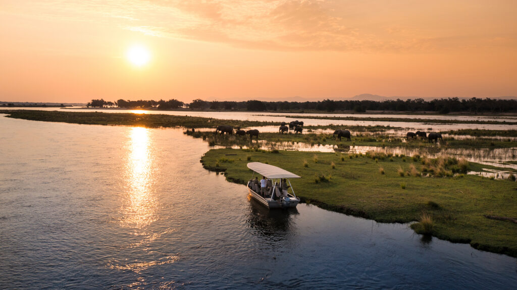 Great Plains Tembo Plains Camp Boating Safari